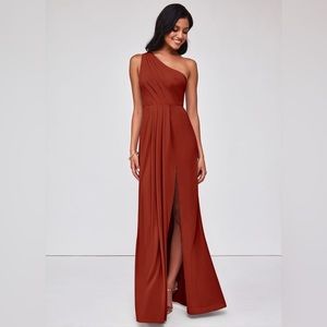 Azazi Rust Bridesmaid Dress NWT